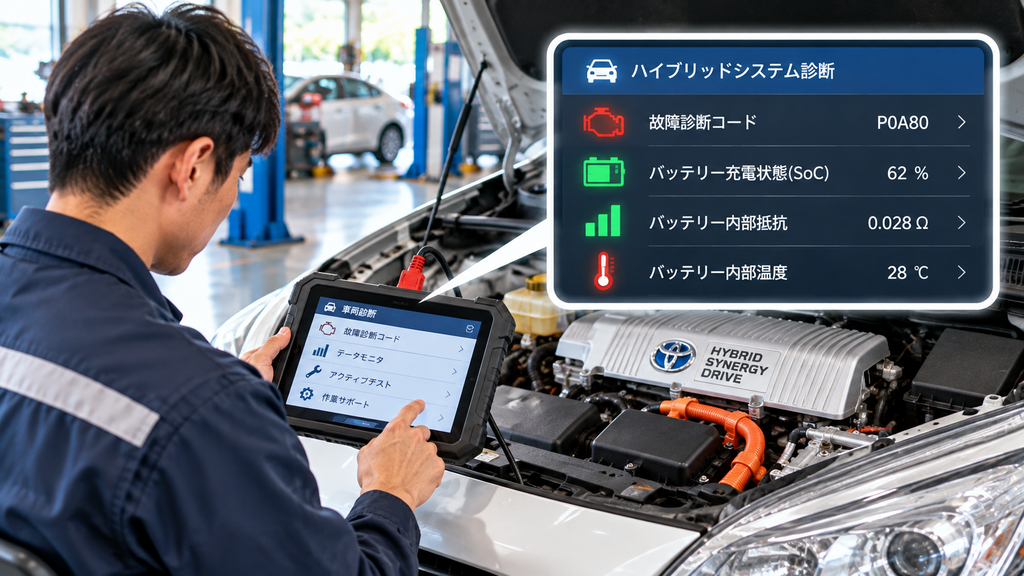 ハイブリッドバッテリー,寿命,前兆